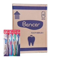 مسواک بنسر مدل پریمیر کلینینگ با برس متوسط بسته 144 عددی