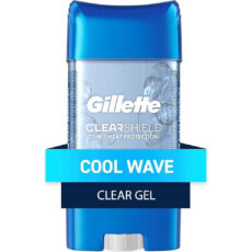 ژل شفاف ضد تعریق مردانه ژیلت مدل Cool Wave حجم 107 میلی لیتر