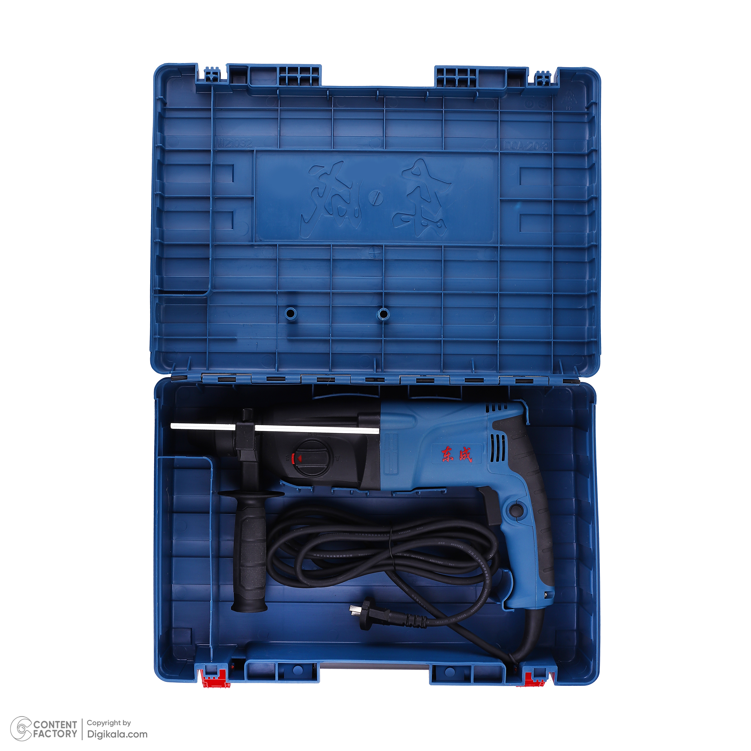 دریل بتن کن چهار شیار 26 میلیمتر 720 وات دانگ چنگ مدل DZC05-26-z1c-ff05-26