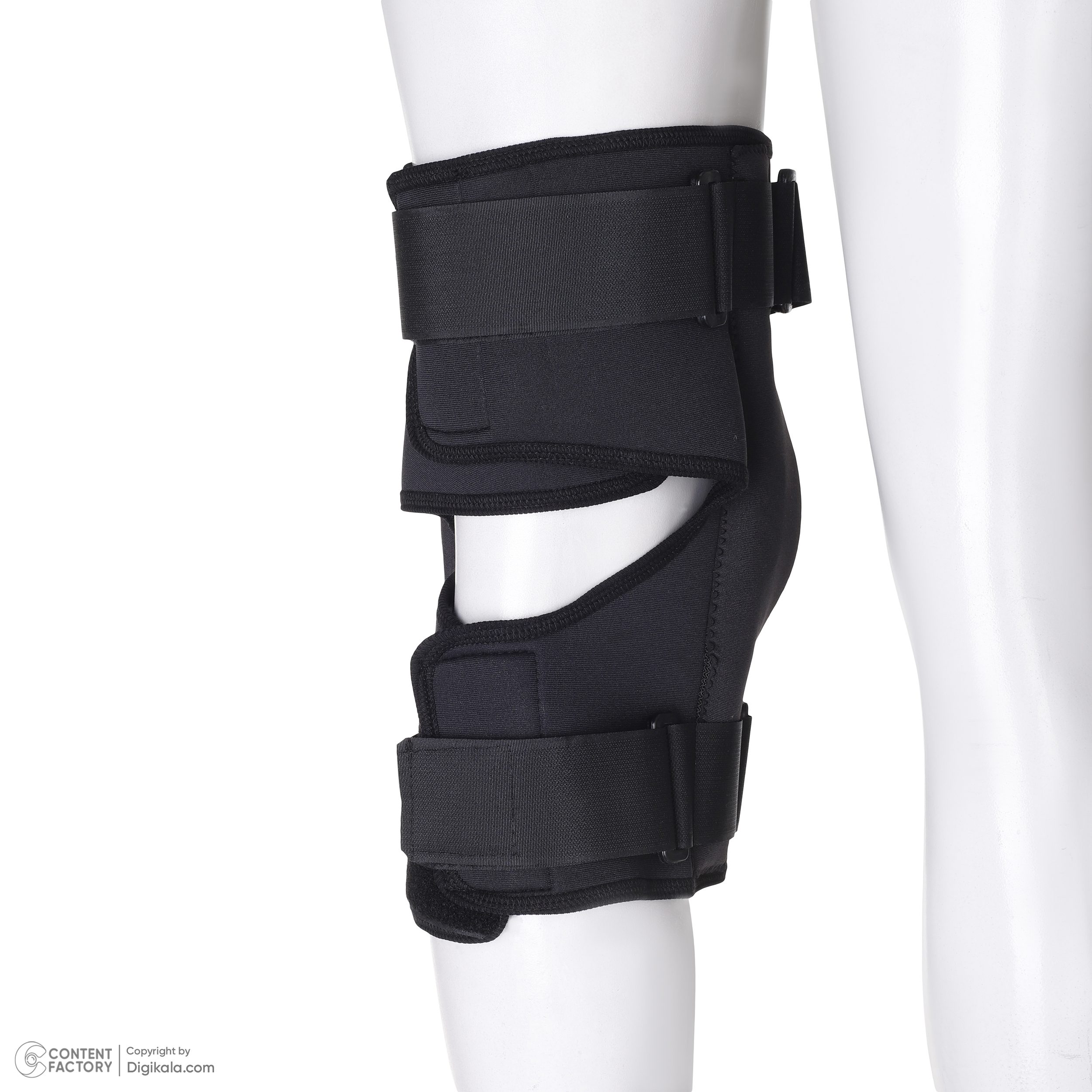 زانوبند طبی سما طب پاکان مدل مفصلدار قابل تنظیم کد 5017
