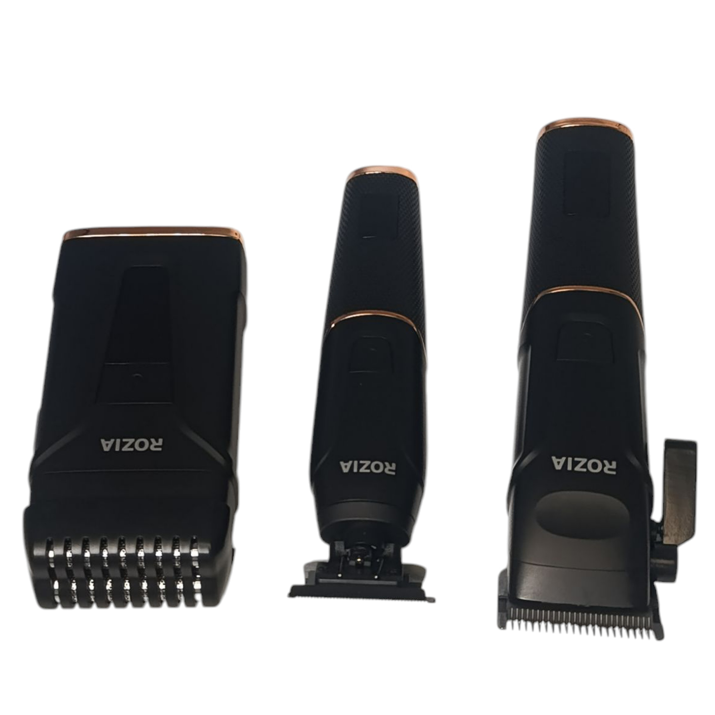 ماشین اصلاح موی سر و صورت شارژی روزیا پرو مدل HT9543 مجموعه 3 عددی