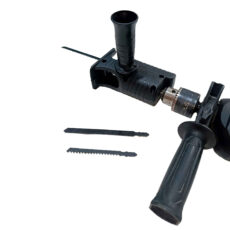 تبدیل دریل به اره عمود بر مدل 1404 به همراه تیغه اره مجموعه 5 عددی