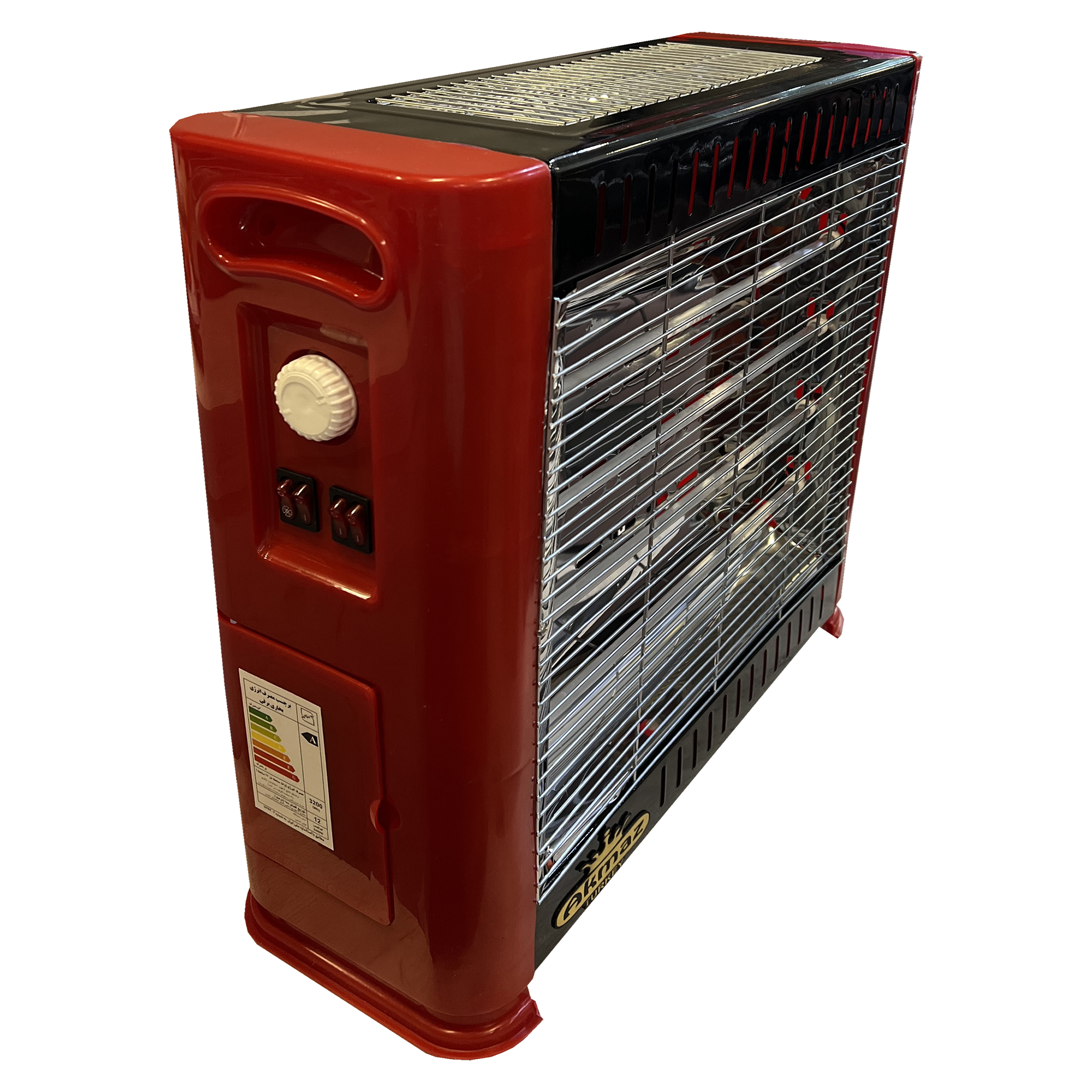 بخاری برقی آکماز مدل 5 شعله فن دار 2600