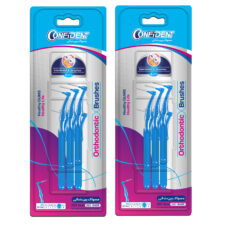 مسواک بین دندانی کانفیدنت کد 0.6 دو بسته 6 عددی