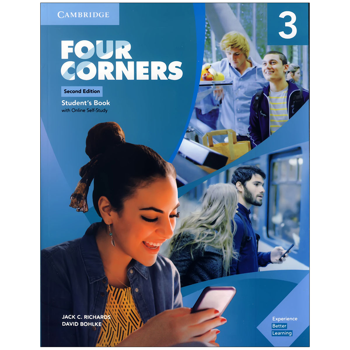 کتاب four corners 2nd اثر Jack C. Richards and David Bohlke انتشارات کمبریج 4 جلدی