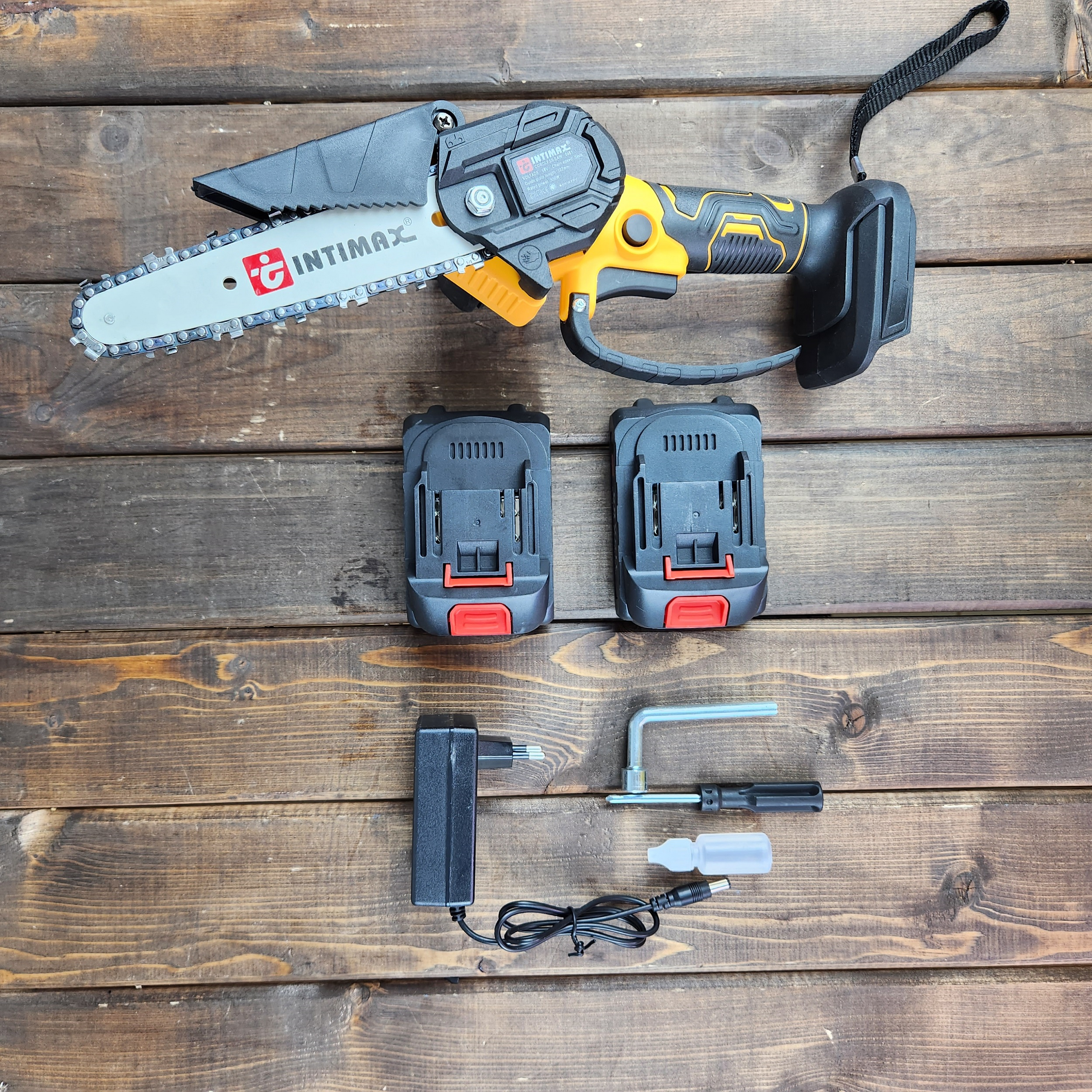 اره زنجیری شارژی اینتیمکث کد 15CM