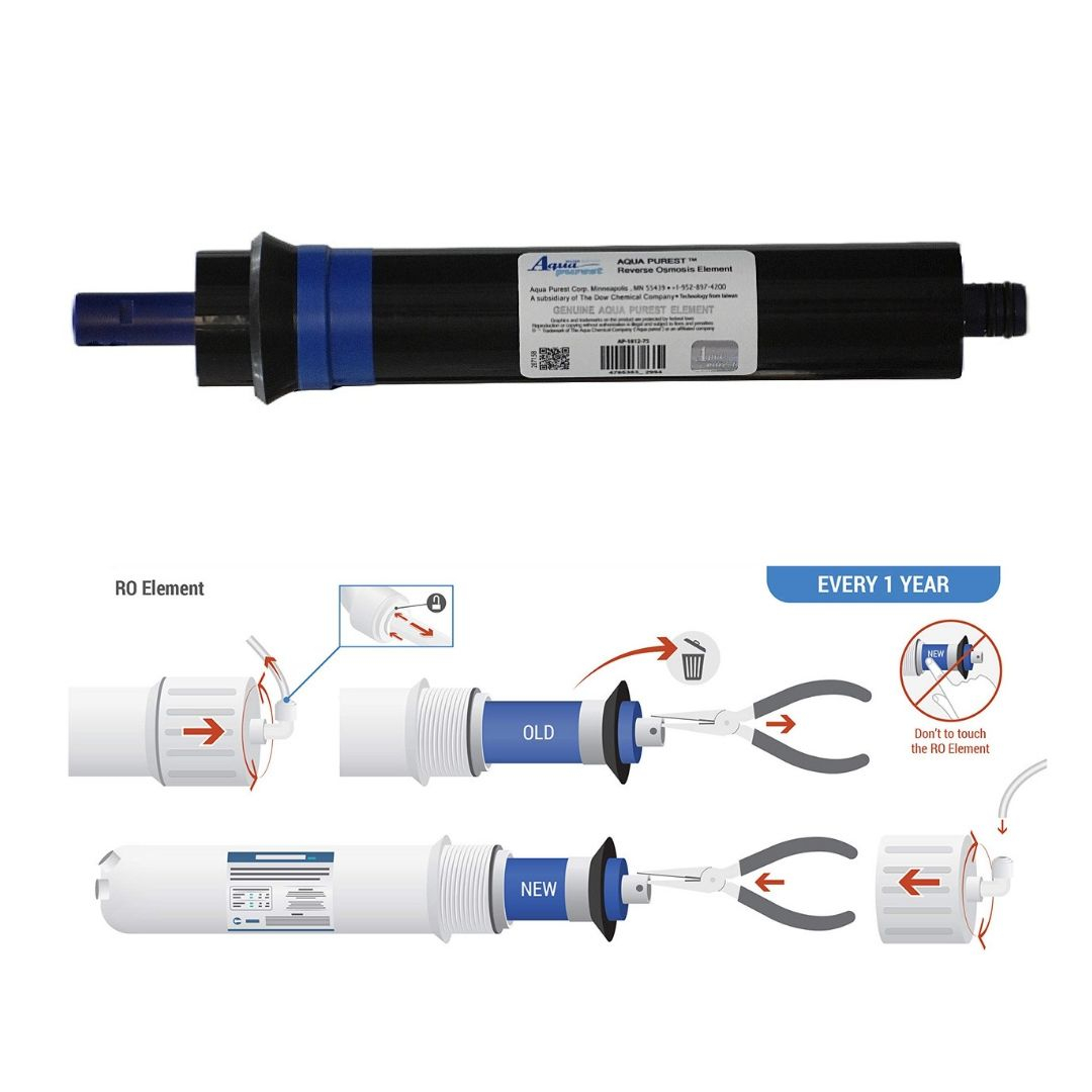 فیلتر دستگاه تصفیه آب آکوا پیورست مدل ممبران 13 لایه BC 750