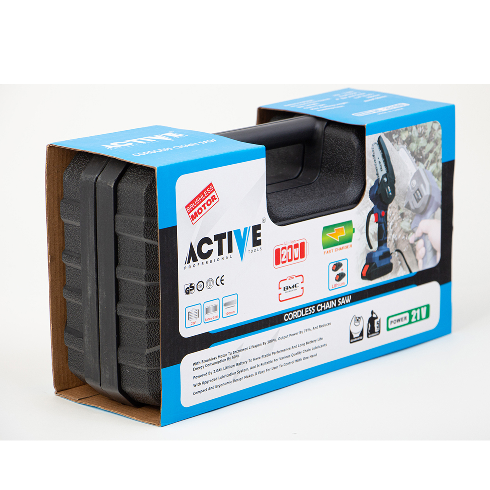 اره زنجیری شارژی اکتیو تولز مدل AC-33100L