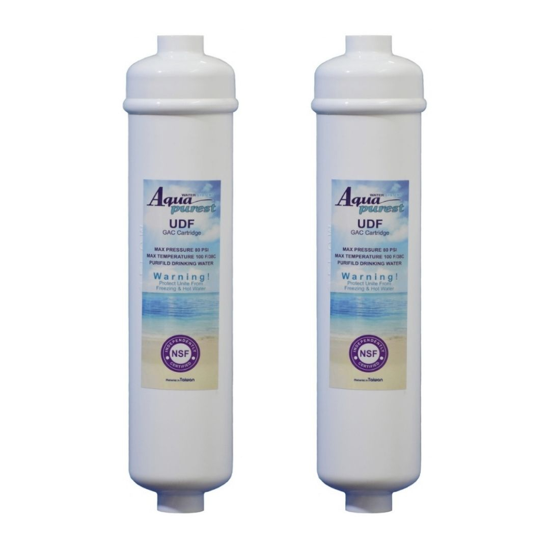 فیلتر یخچال ساید بای ساید آکوا پیورست مدل NSF02-2500G مجموعه 2 عددی