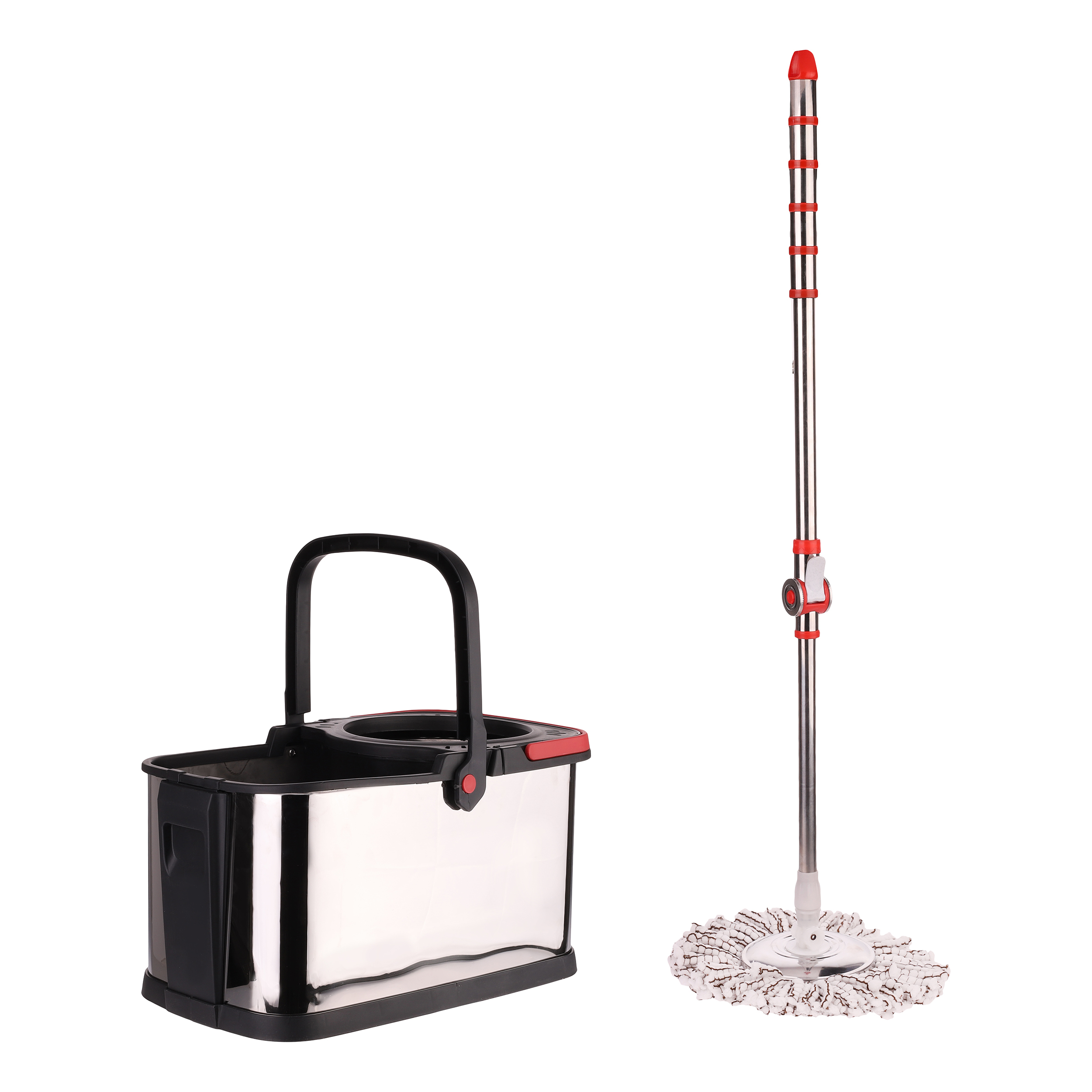 ست سطل و زمین شوی میلی آنجی مدل steel