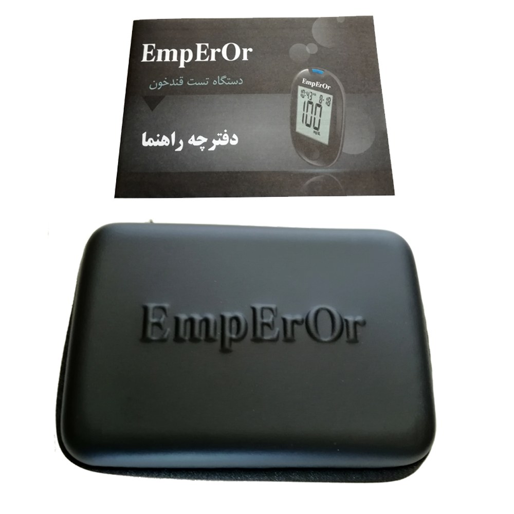 دستگاه تست قندخون مدل prodigy به همراه نوار تست قند خون بسته 50 عددی و سوزن بسته 10 عددی