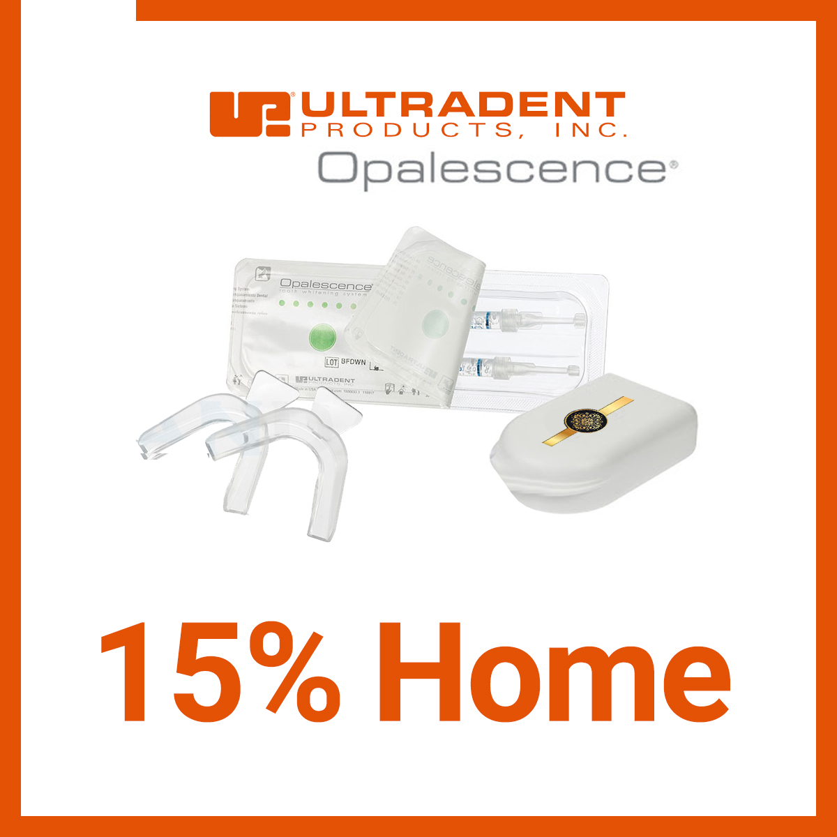 بلیچینگ سفید کننده دندان اوپالسنس مدل Home15%