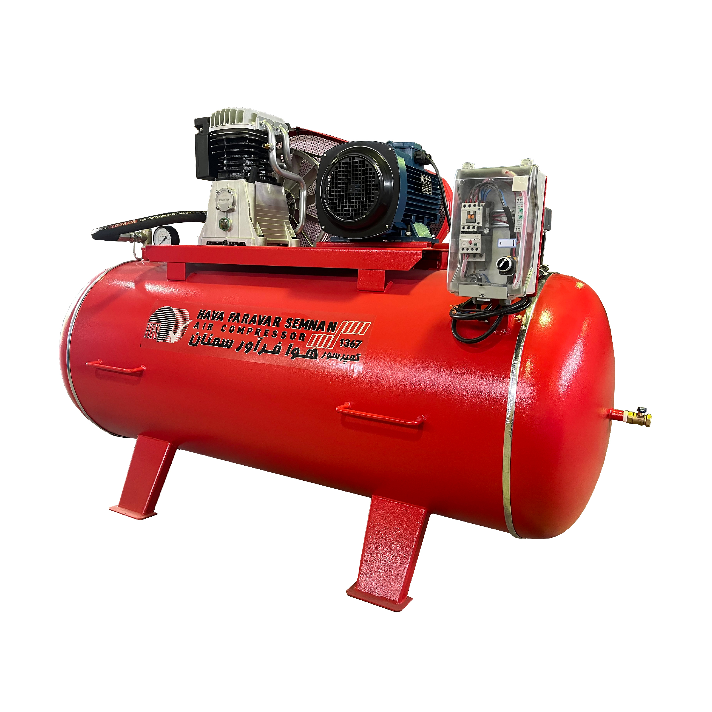 کمپرسور باد هوا فراور سمنان مدل HFS-B6000 ظرفیت 750 لیتر