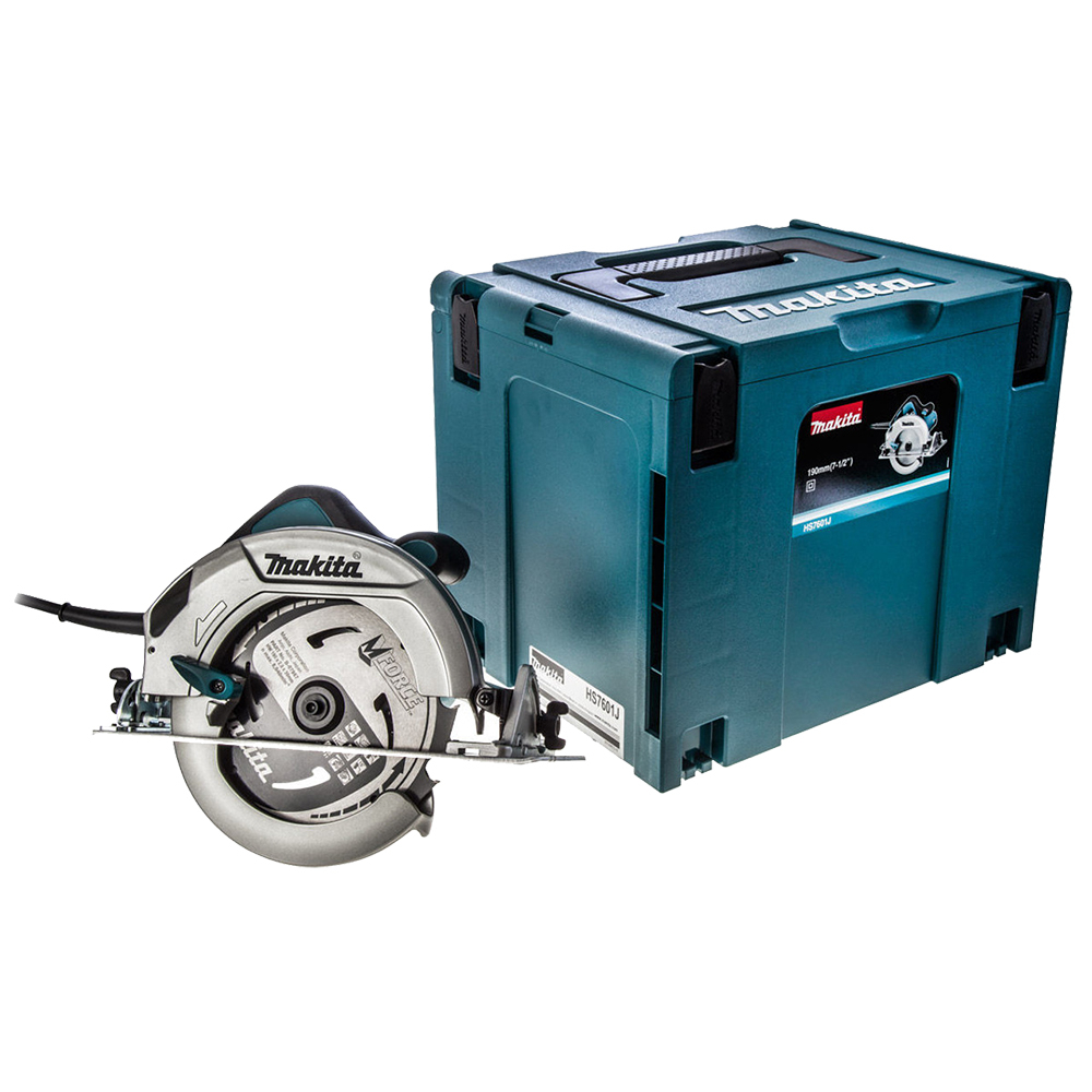 اره دیسکی ماکیتا مدل حرفه ای HS 7601-J BOX 190mm