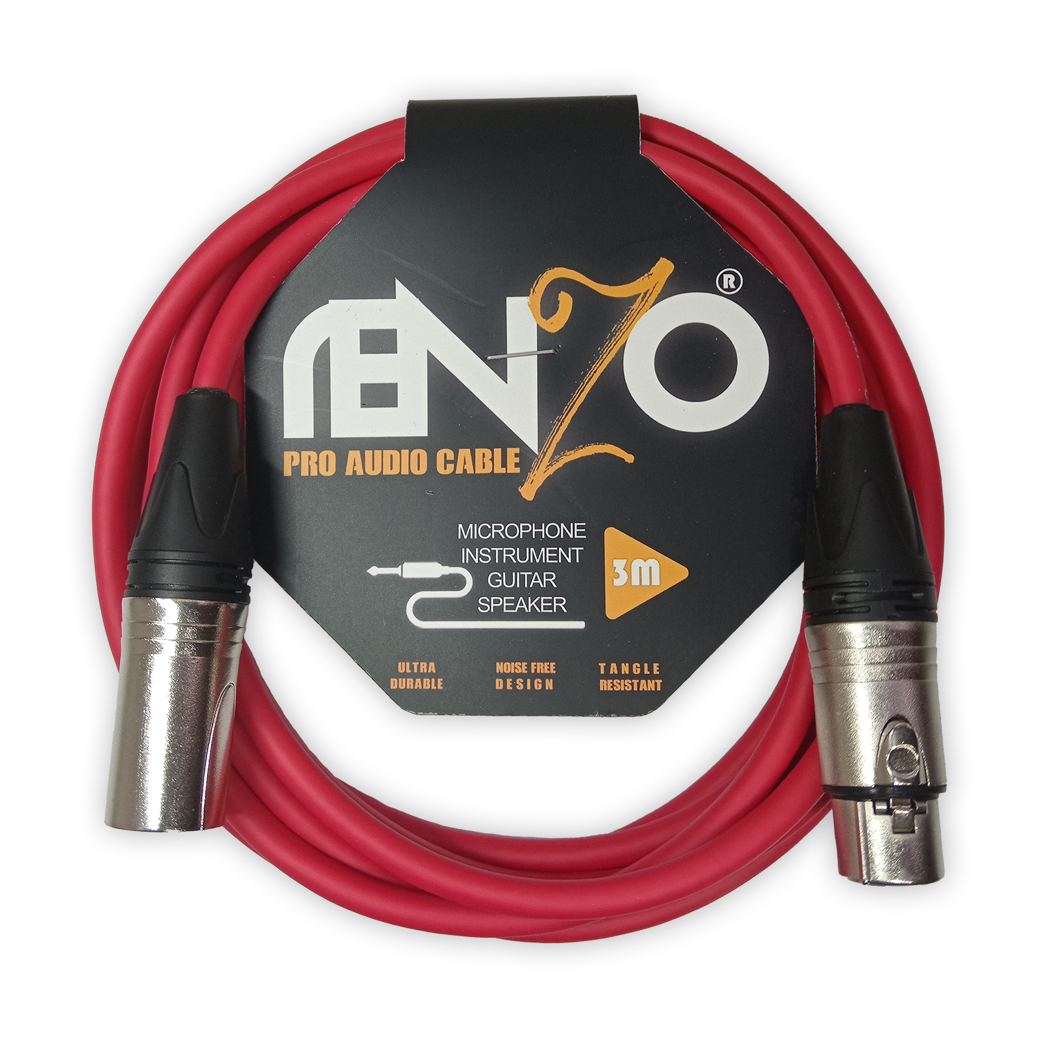 کابل میکروفن XLR به XLR مدل RX3 طول 3 متر