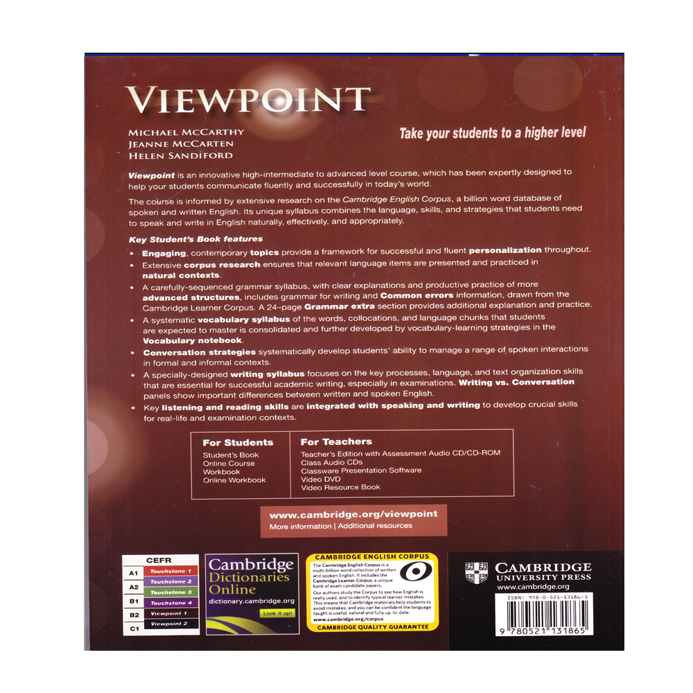 کتاب Viewpoint اثر جمعی از نویسندگان انتشارات الوندپویان دو جلدی