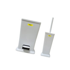 سطل و فرچه توالت زیدار مدل D-18