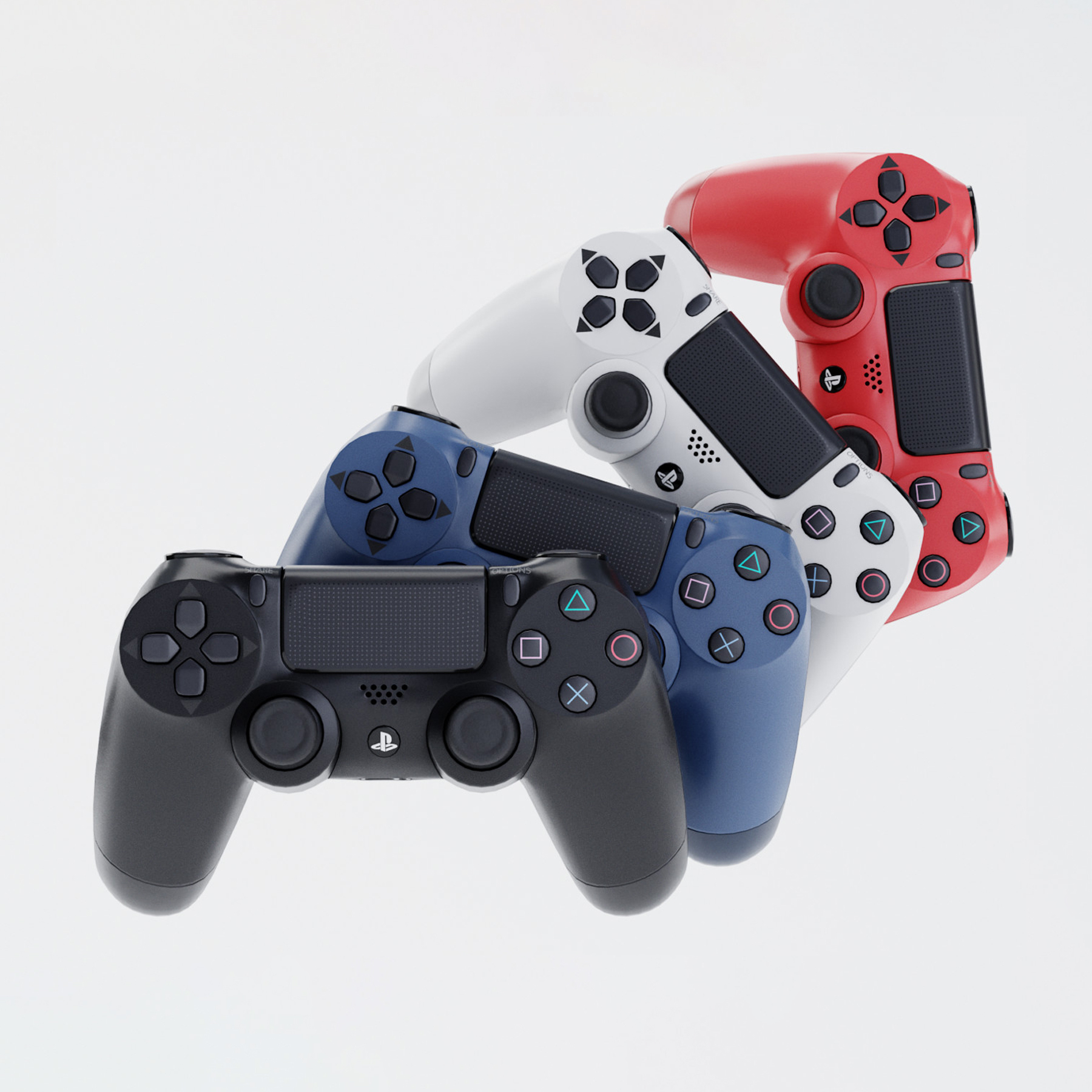 دسته بازی پلی استیشن 4 رویال مدل DUALSHOCK4