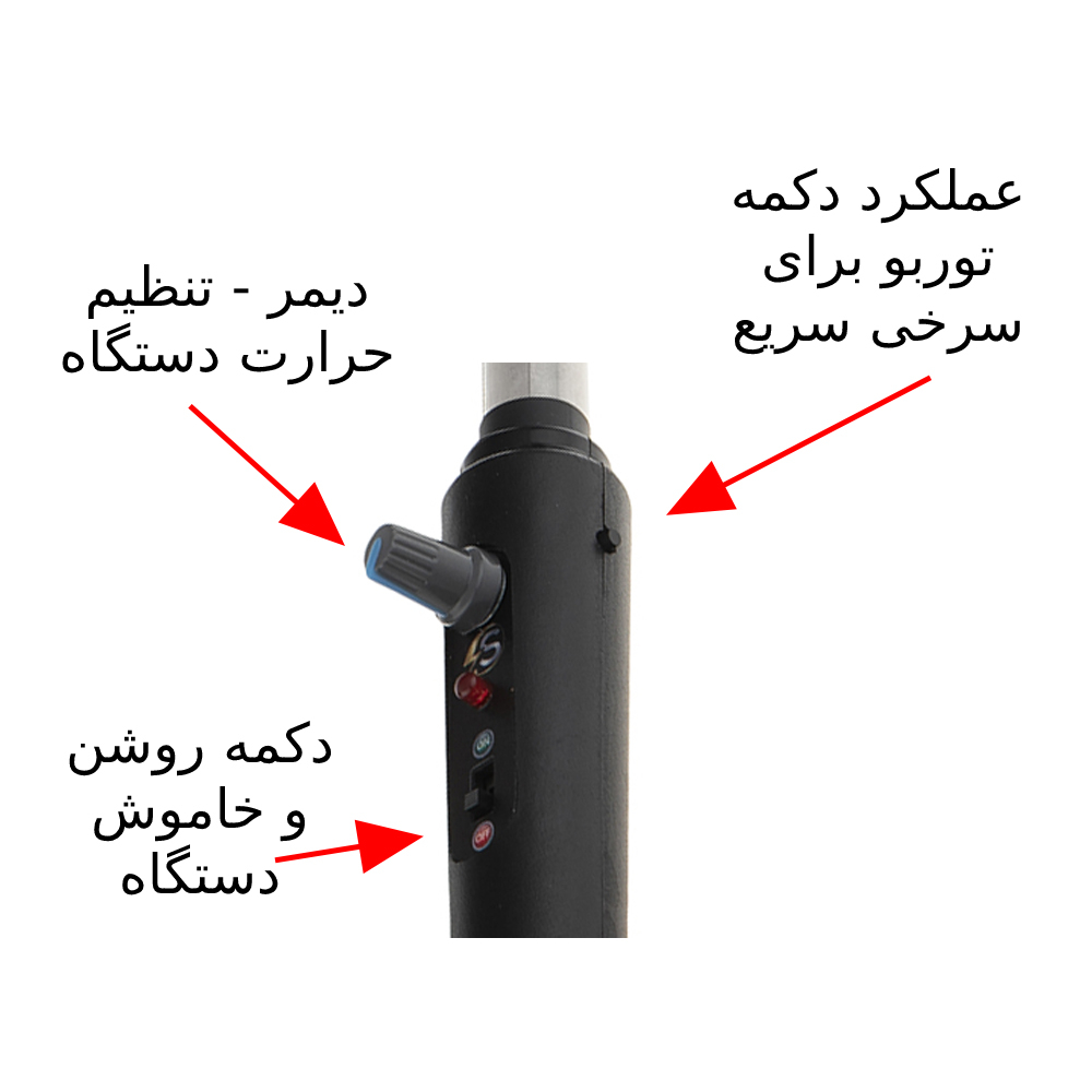 انبر زغال برقی تاوارا مدل T22