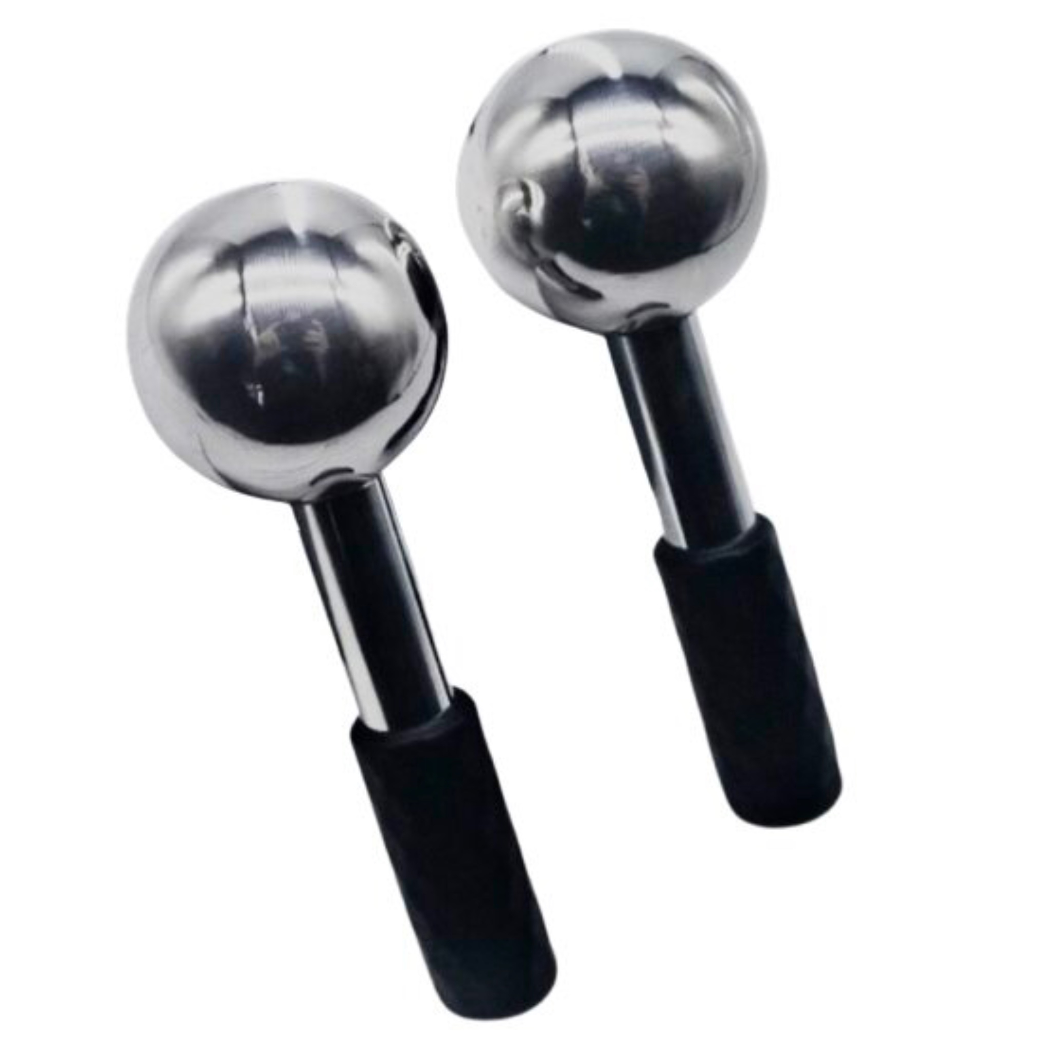 ماساژور دستی یوکی بیوتی مدل گوی یخی استیل بسته ۲ عددی