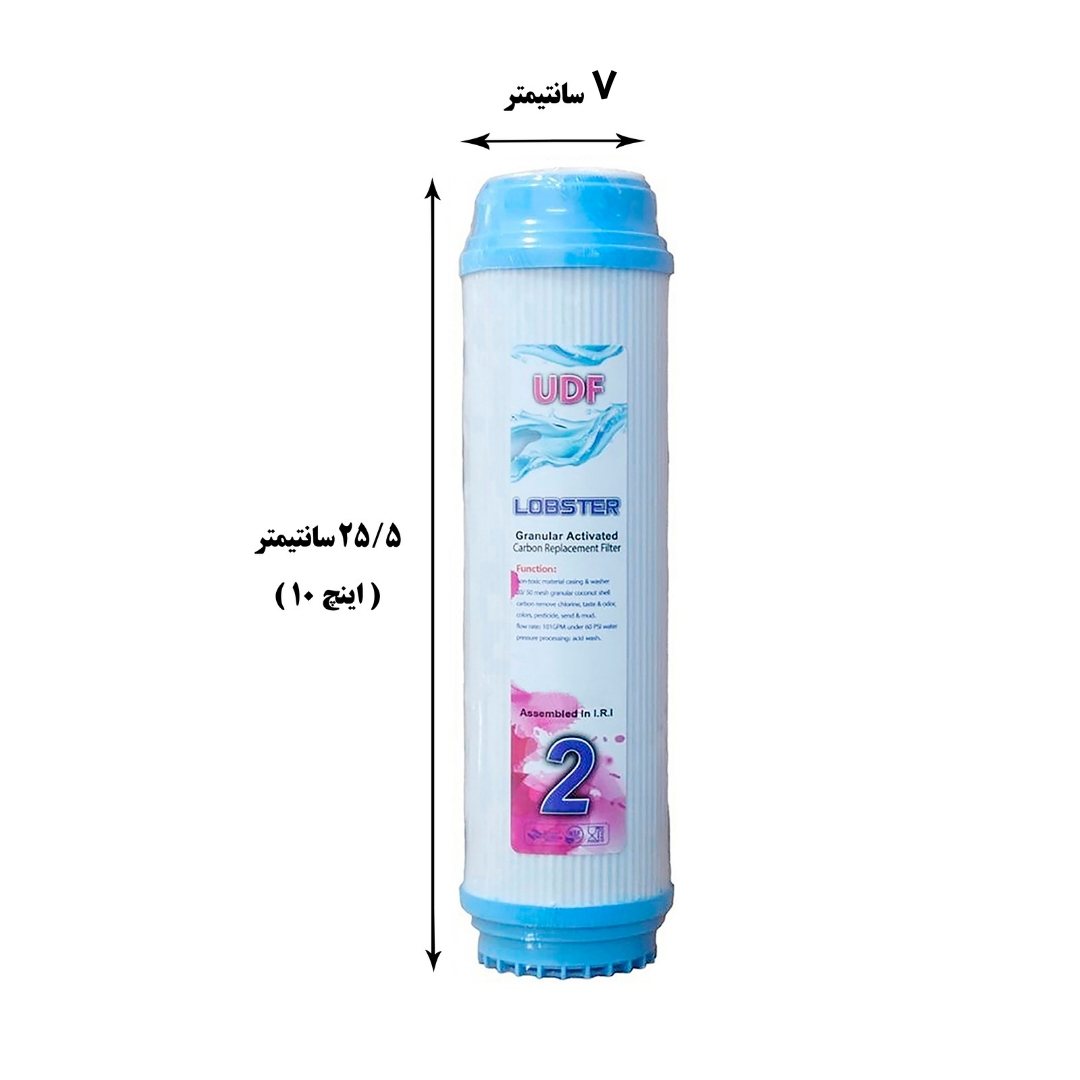 فیلتر دستگاه تصفیه کننده آب لابستر مدل L5F1 مجموعه 5 عددی به همراه فیلتر فیلمتک مدل ممبران