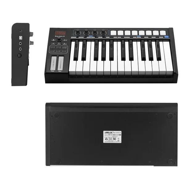 کیبورد میدی کنترلر ورلد مدل whale 25