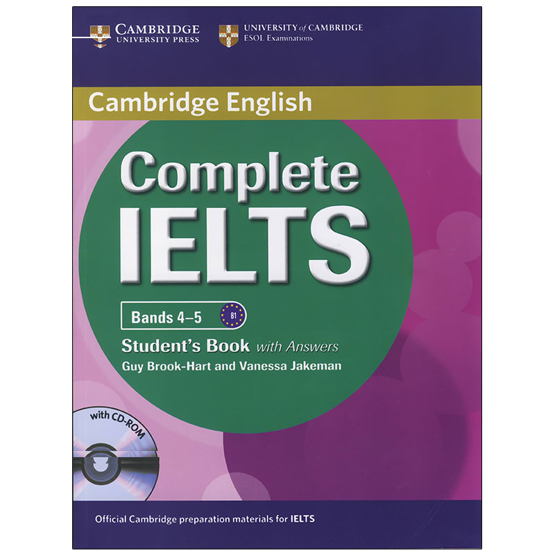 کتاب Cambridge English Complete IELTS اثر Guy Brook-Hart and Vanessa Jakeman انتشارات کمبریج 3 جلدی