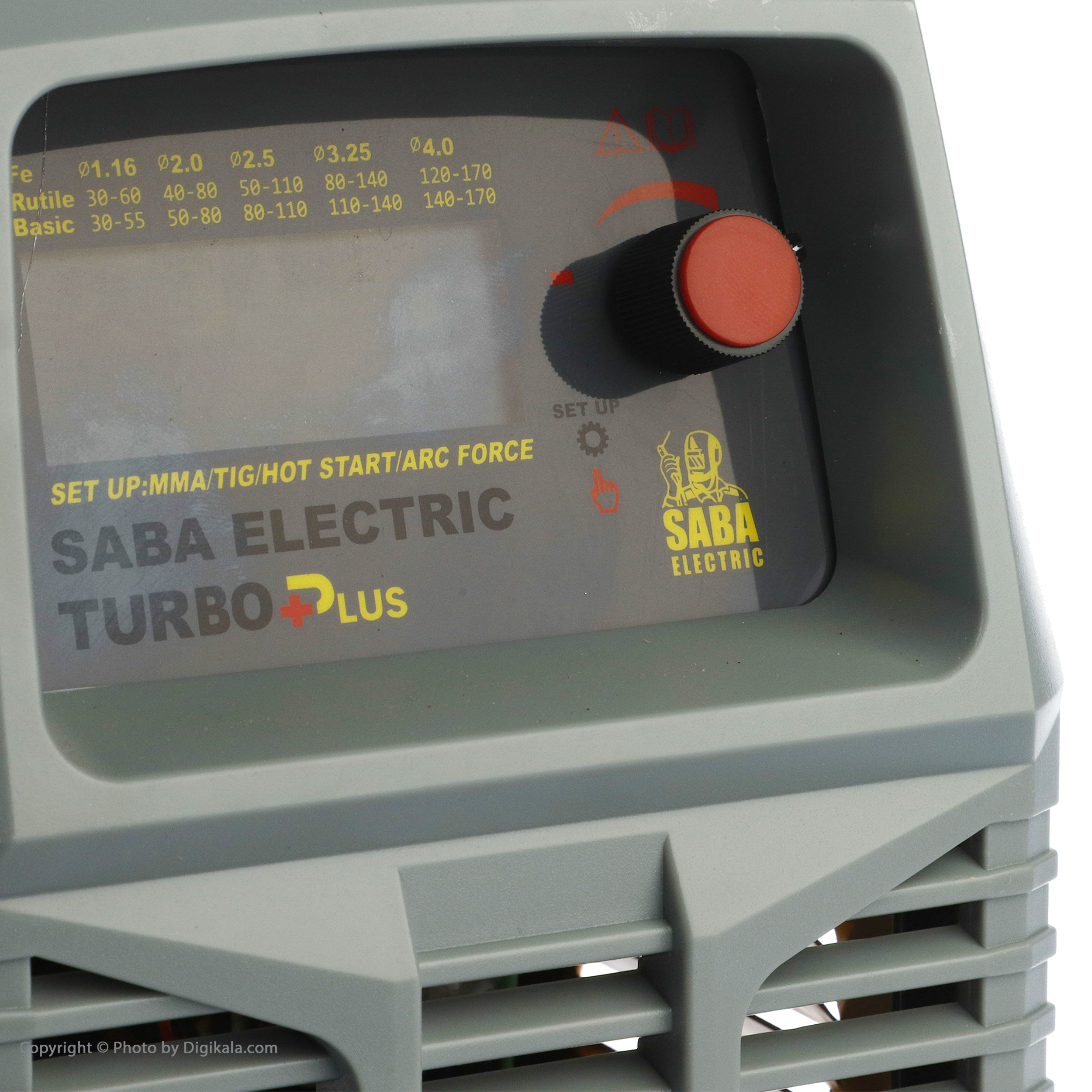 دستگاه جوش 200 آمپر صبا مدل Power light 2001 Turbo Plus
