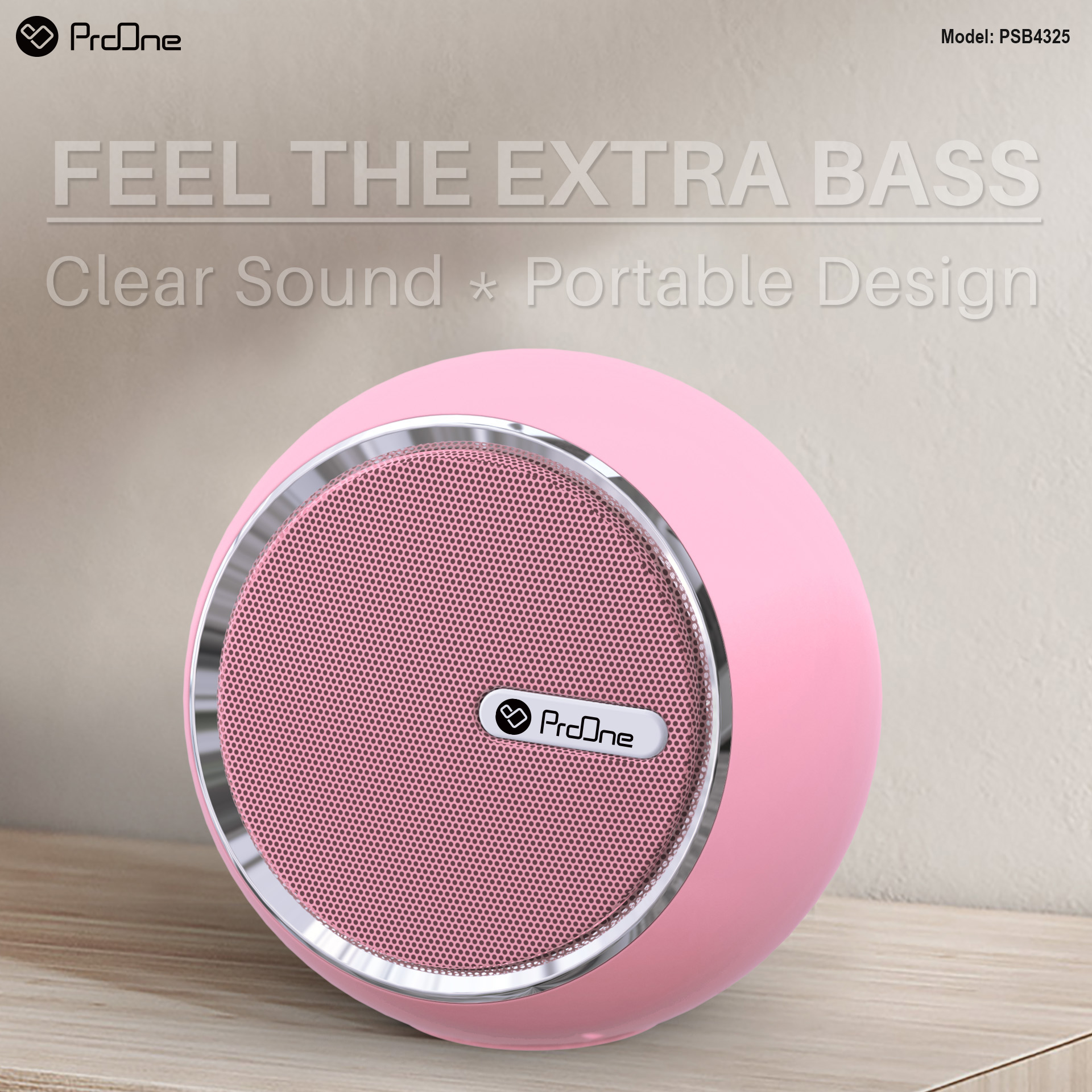 اسپیکر بلوتوثی قابل حمل پرووان مدل PSB4325