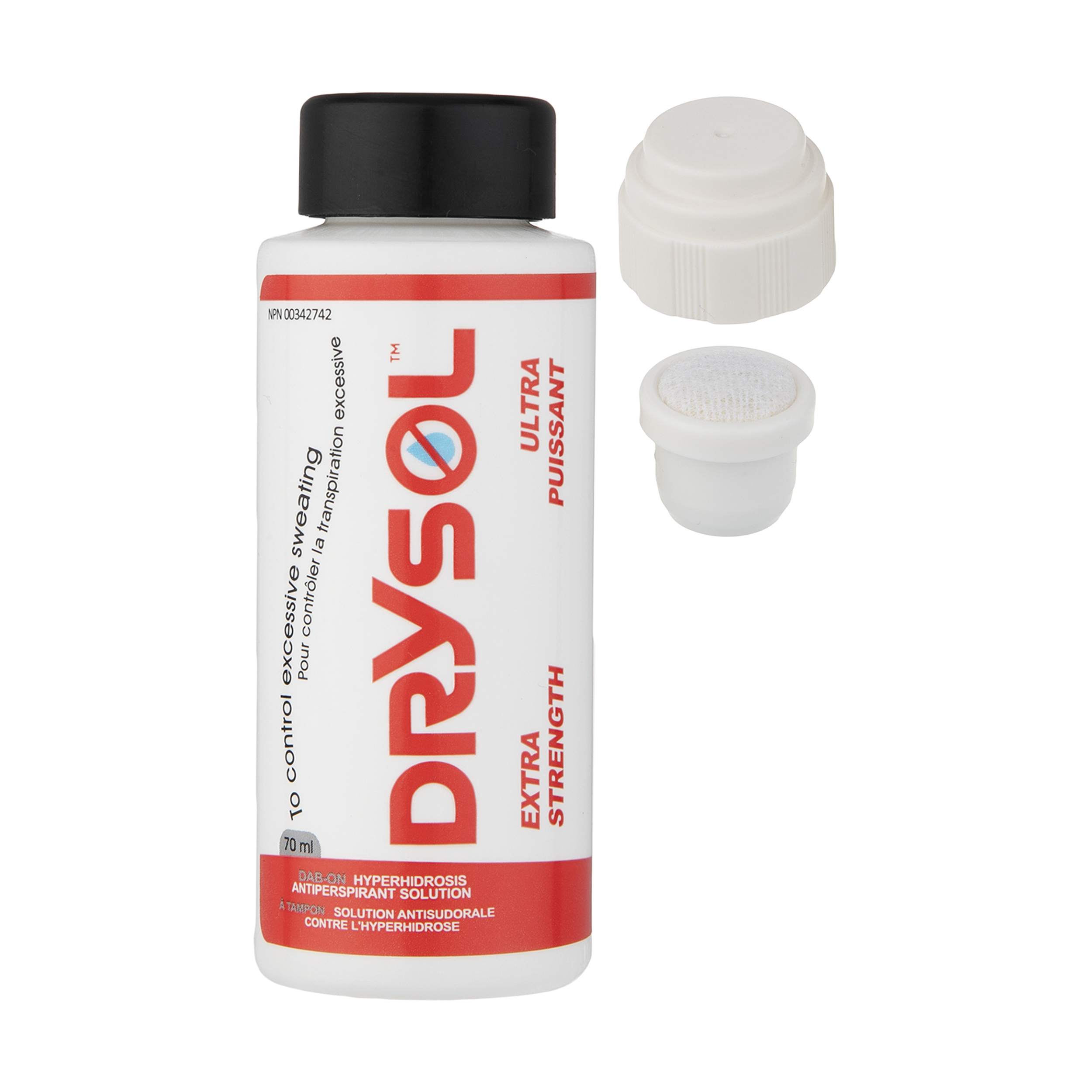 رول ضد تعریق درایسول مدل اکسترا حجم 70 میلی لیتر