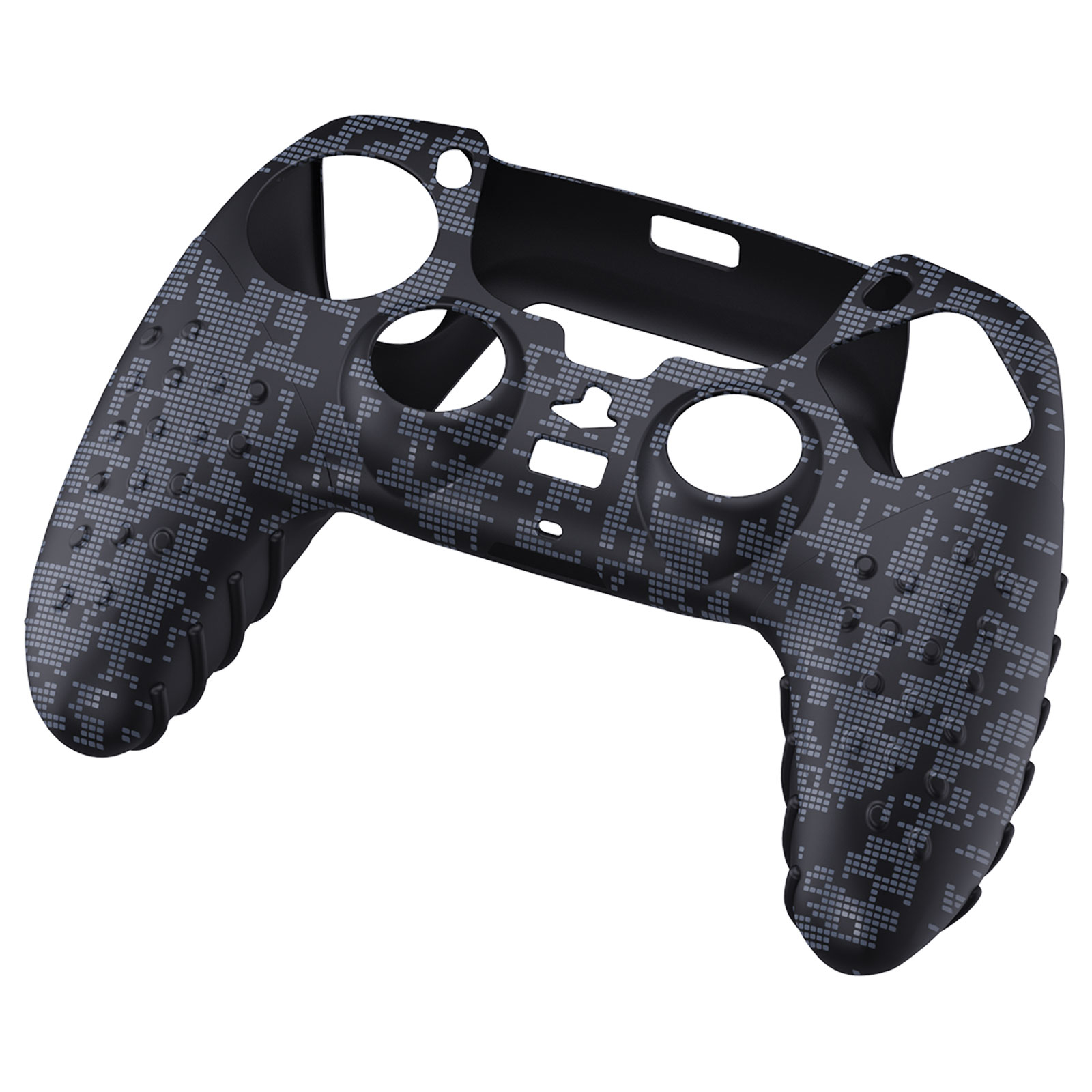 محافظ دسته پلی استیشن 5 اسپارک فاکس مدل Silicone Grip Pack Digital Camo به همراه روکش آنالوگ