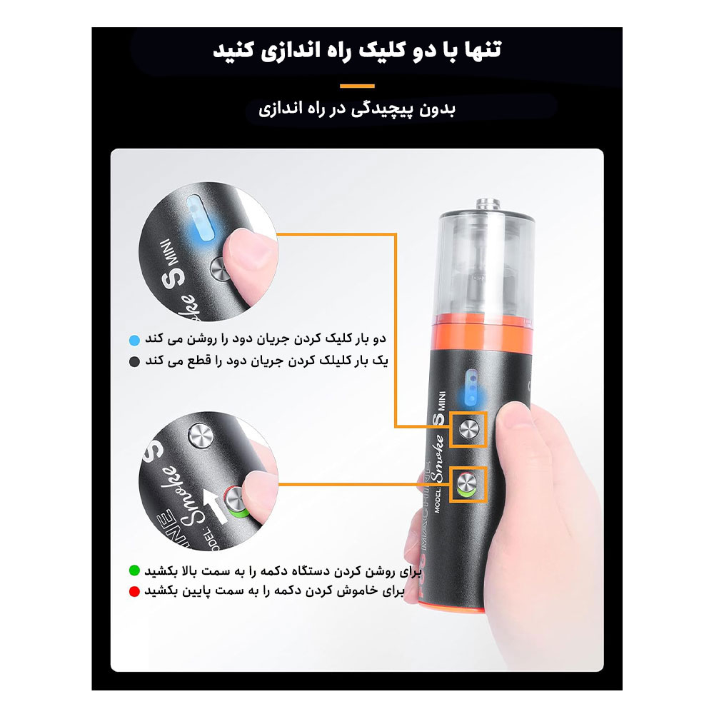 دستگاه مه ساز لنزگو مدل Fog Machine 15W