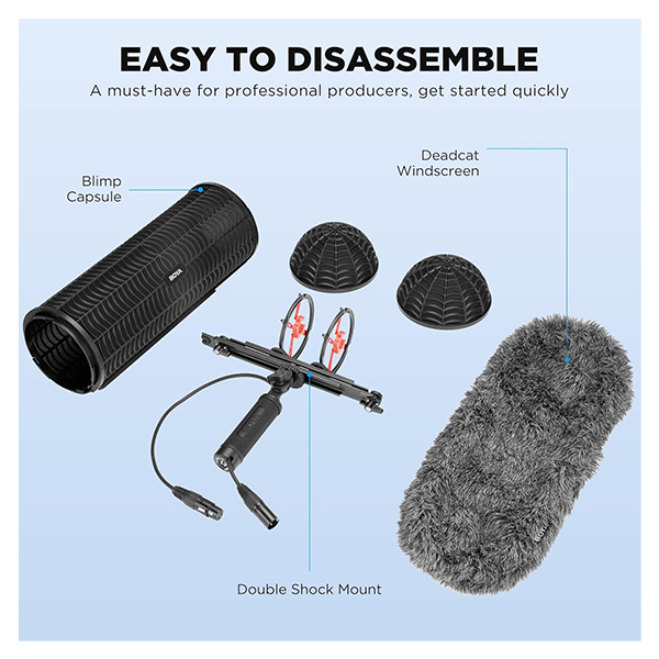 بادگیر میکروفون بویا مدل BY-WS1000