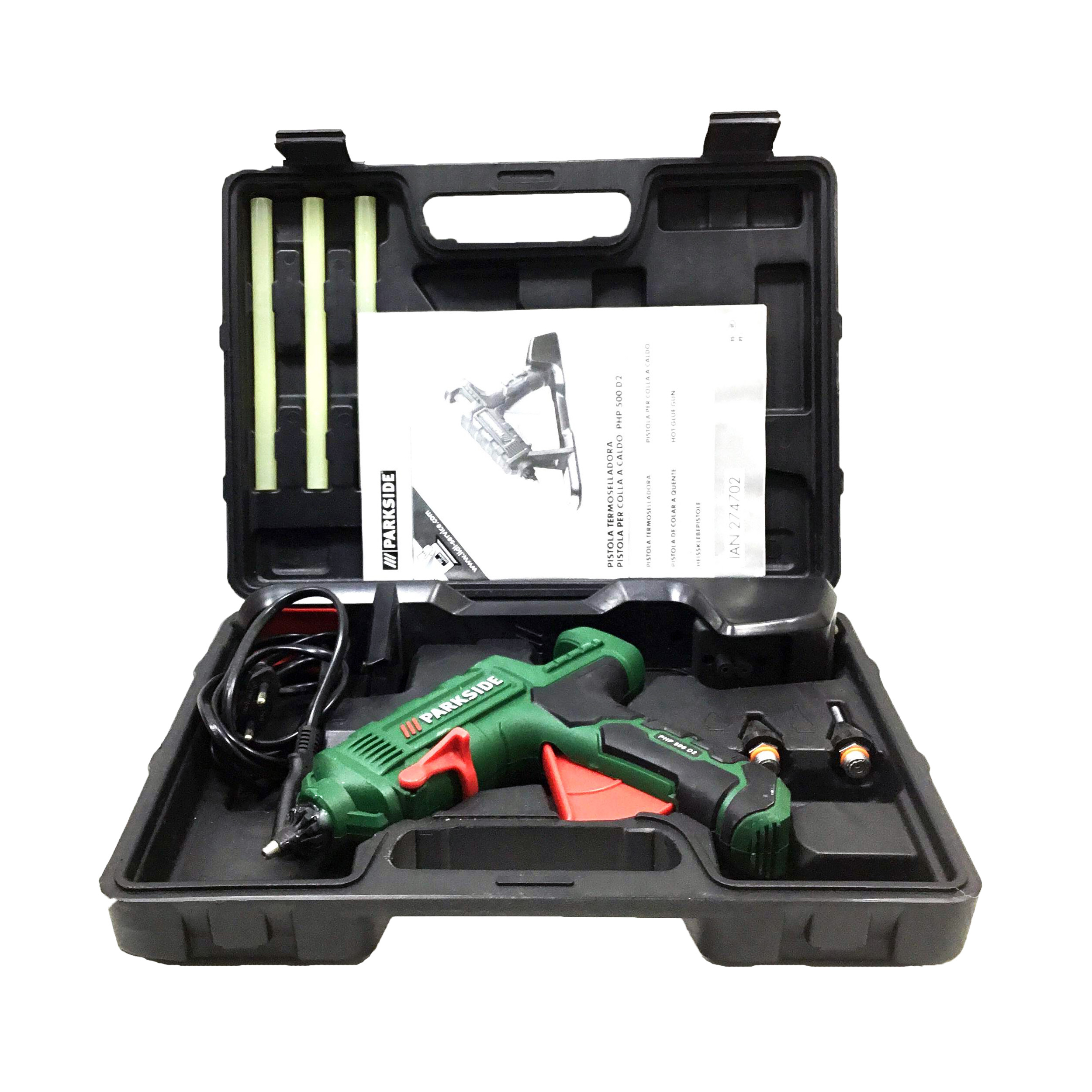 دستگاه چسب تفنگی پارکساید مدل PHP 500 D2