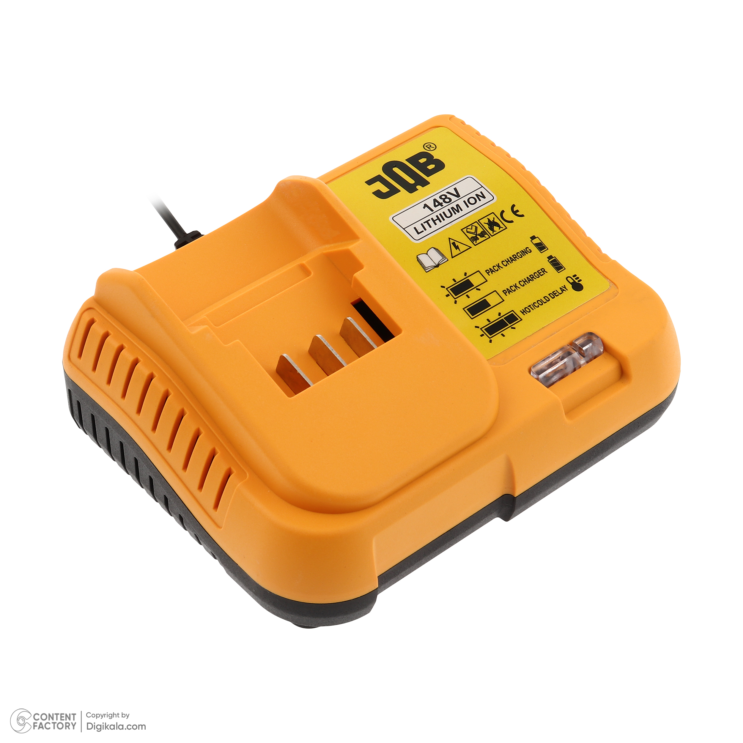 مجموعه 40 عددی دریل پیچ گوشتی شارژی چکشی 10 میلی متری 148 ولت جاب مدل JB-148 POWER X