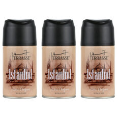 اسپری خوشبو کننده هوا لاتراس مدل Istanbul حجم 250 میلی لیتر مجموعه 3 عددی