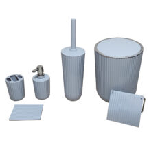 ست سرویس بهداشتی 6 پارچه هوم آرا مدل زبرا