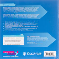 کتاب Cambridge International AS & A Level Biology اثر Mary Jones انتشارات دانشگاه کمبریج