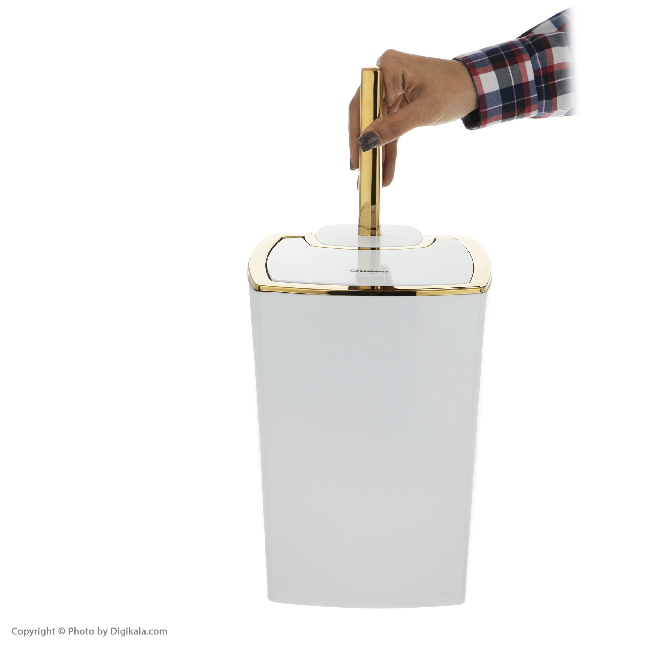 ست سطل زباله و فرچه کویین کد 0003