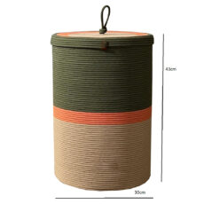 سبد رخت چرک مدل استوانه 01