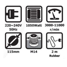 مینی فرز کنزاکس مدل KAG-1105