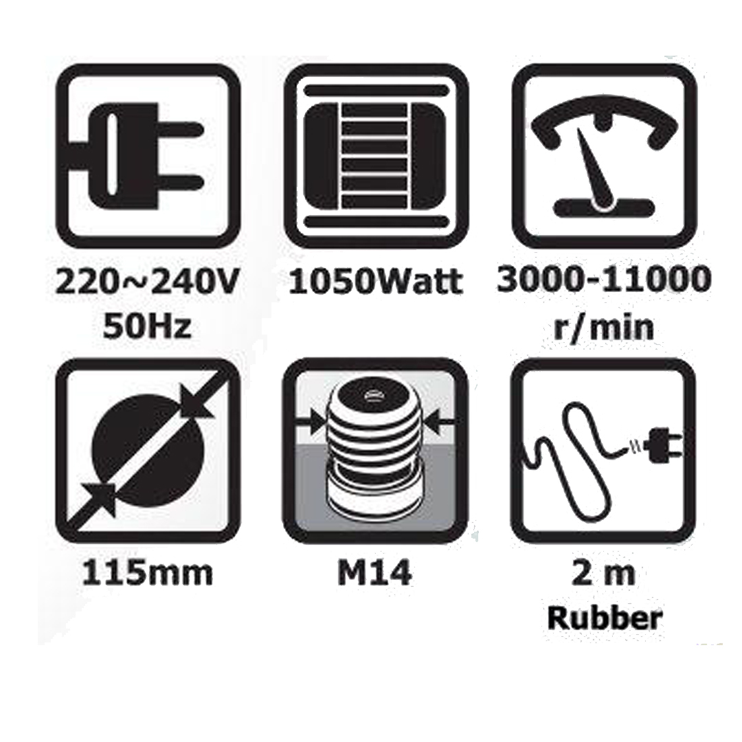 مینی فرز کنزاکس مدل KAG-1105