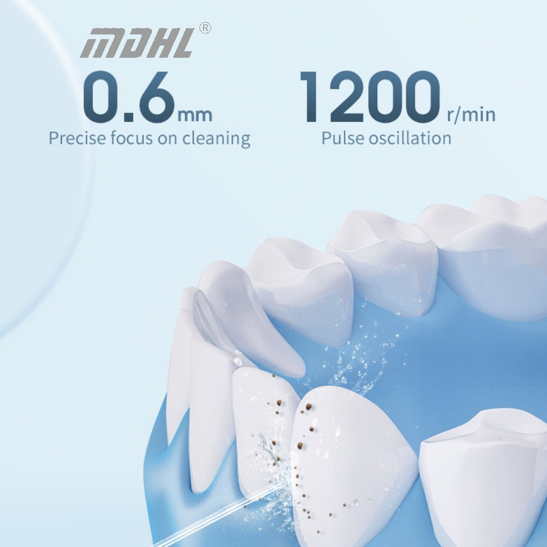 دستگاه شست و شوی دهان و دندان شارژی ام دی اچ ال مدل MD-6690 به همراه 4 سری