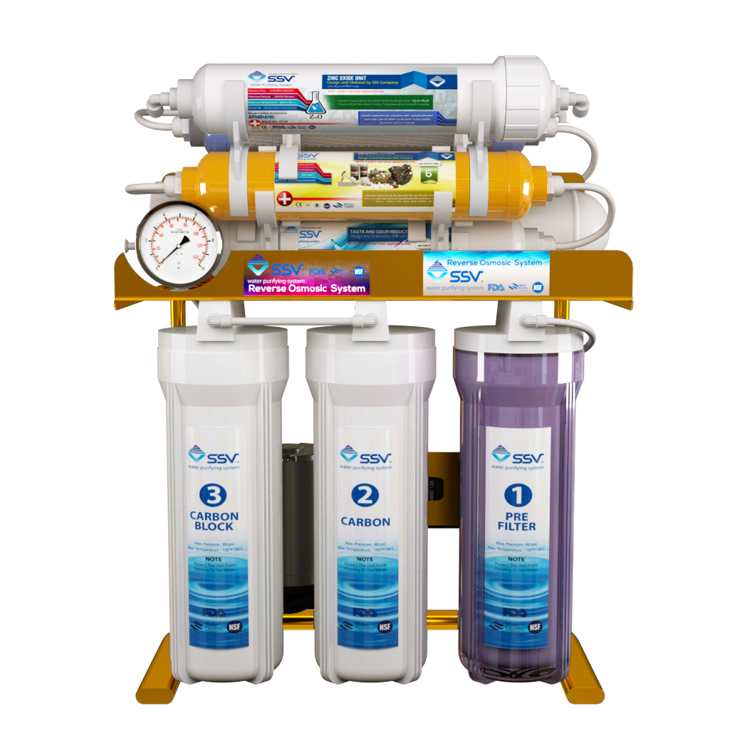 دستگاه تصفیه کننده آب اس اس وی مدل MaxGold X1150