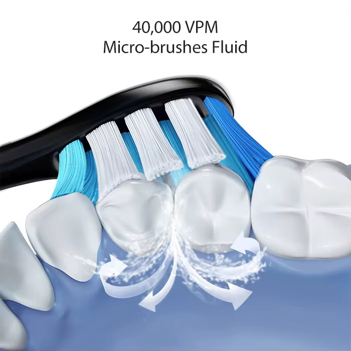 مسواک برقی بیتوی مدل P80 به همراه ۸ سری یدک