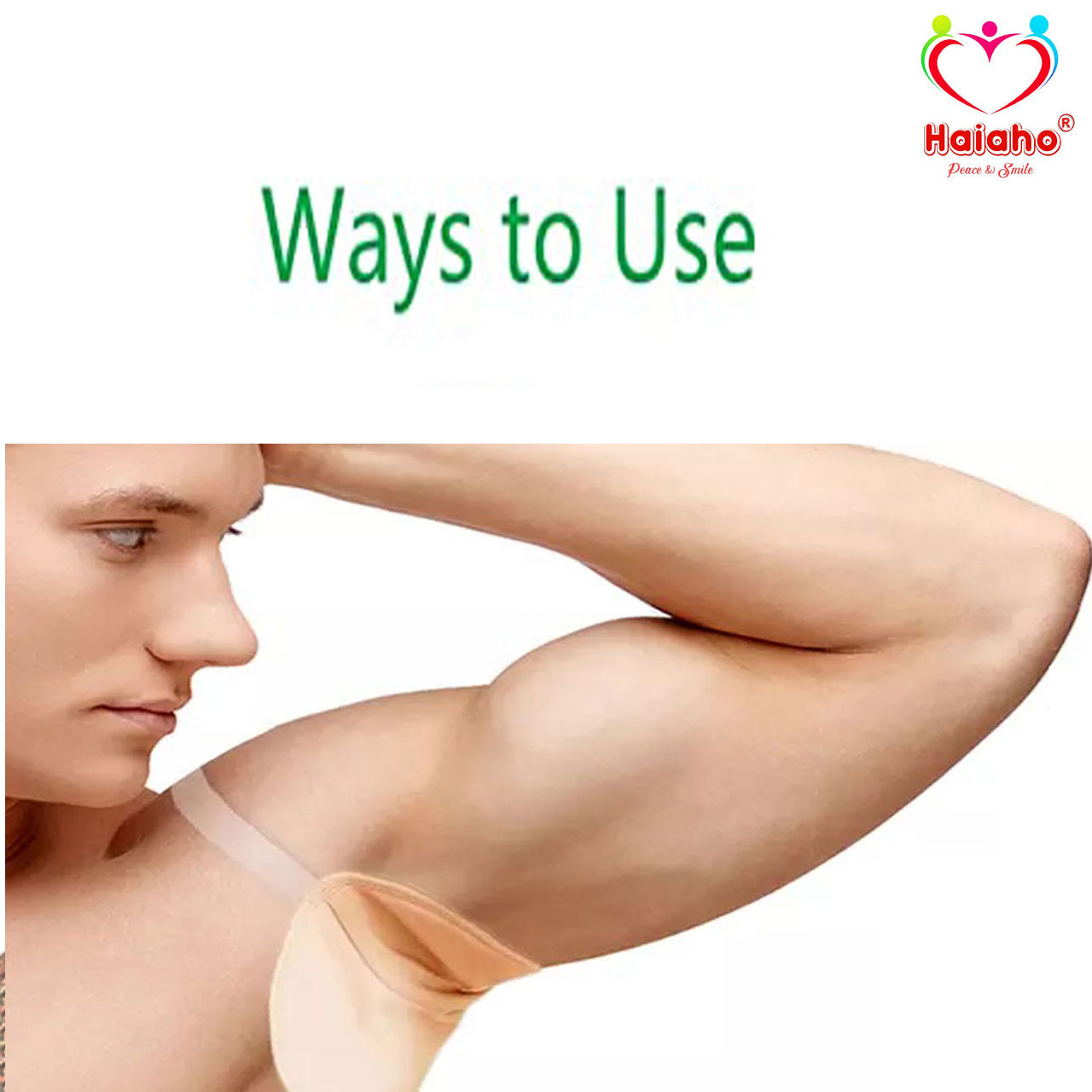 پد عرق گیر هیاهو مدل OpenStrap Man سایز 3XL بسته 6 عددی