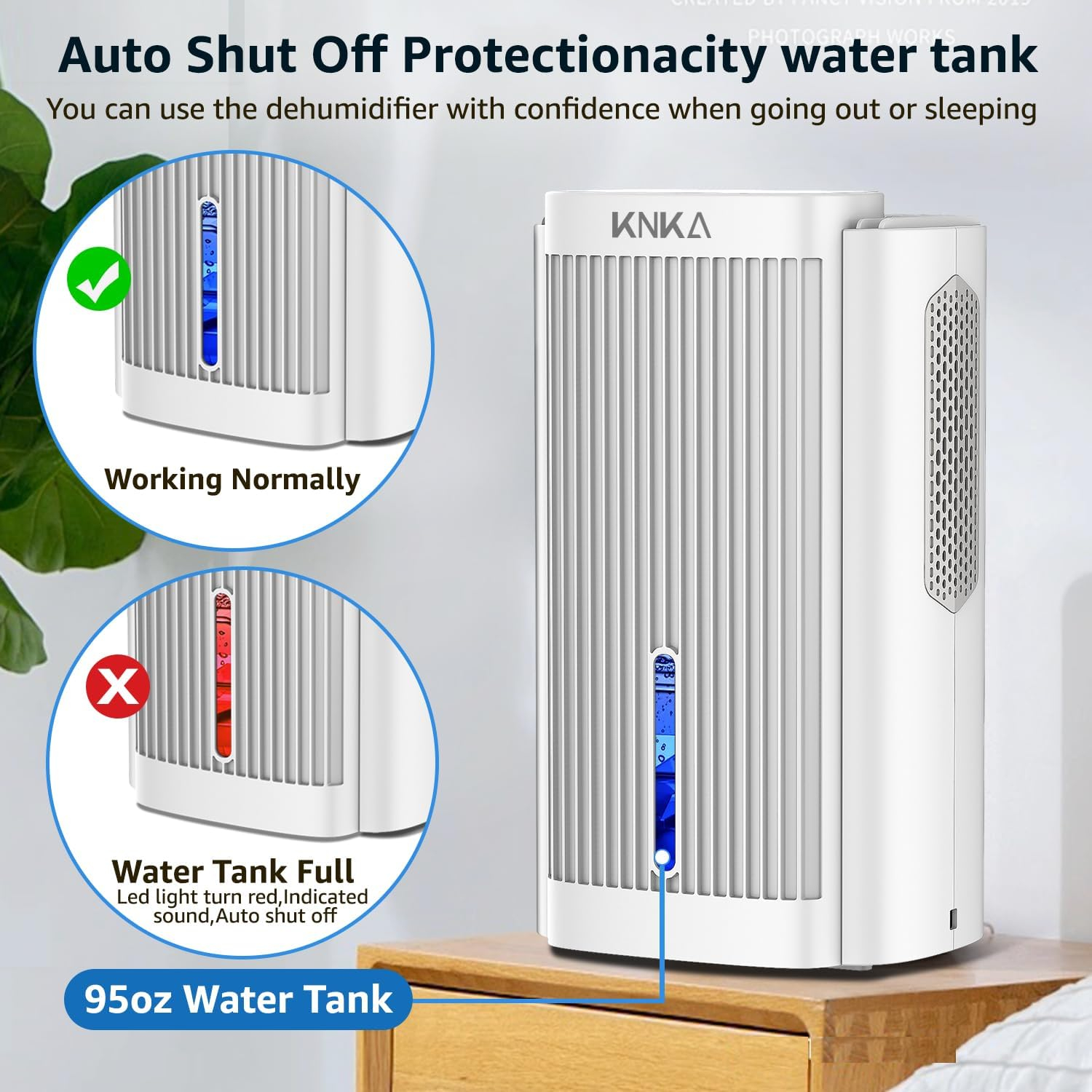 دستگاه رطوبت گیر کنکا مدل CS06