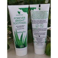 خمير دندان فوراور لیوینگ پروداکتس مدل آلوئه ورا و بره موم وزن 130 گرم مجموعه دو عددی