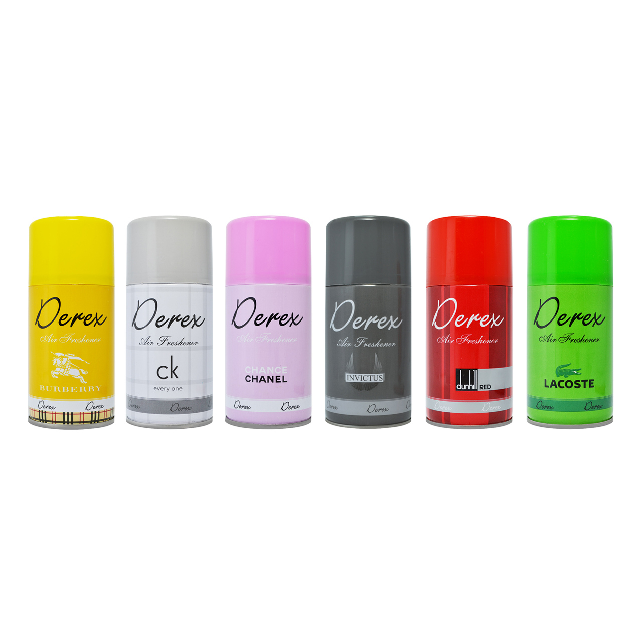 اسپری خوشبو کننده هوا دریکس مدل DX04 حجم 260 میلی لیتر مجموعه 6 عددی