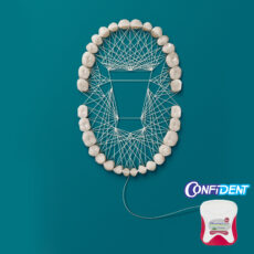 نخ دندان کانفیدنت مدل EASY GLIDE مجموعه 6 عددی